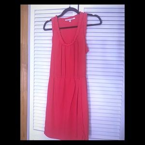 Coral red ❤️💕Mini dress⭐️Like New!